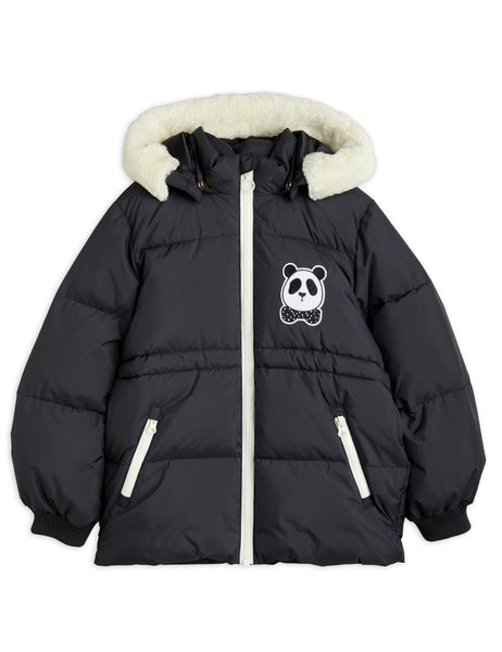 Panda Hooded Puffer Jacket by Mini Rodini – Mochi Kids