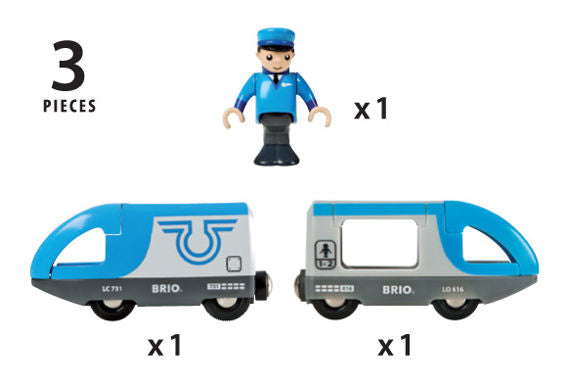 Brio Brio Travel Battery Train - Pow Science LLC