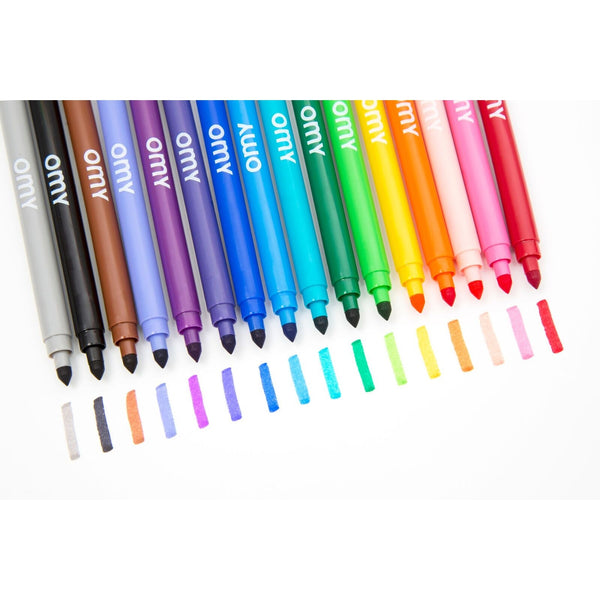 OMY ULTRA WASHABLE MARKERS (PACK OF 16) – Academy Museum Store