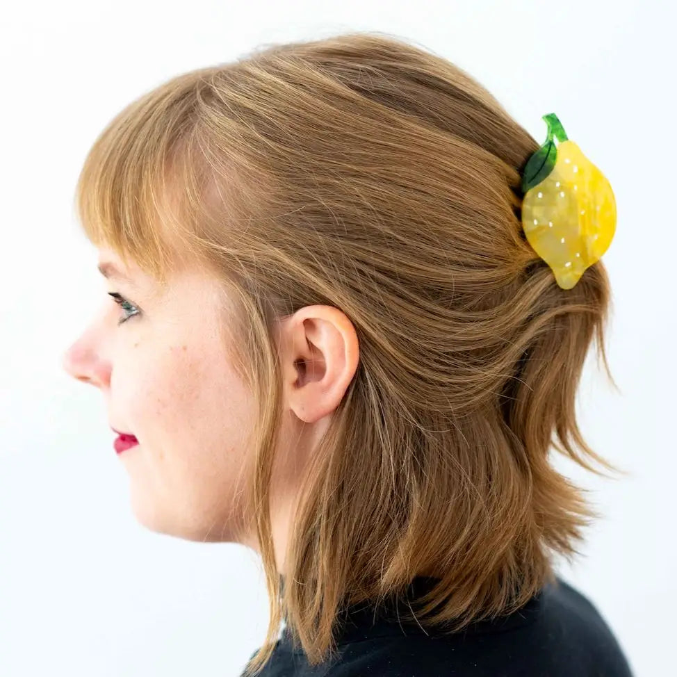 Midi Lemon Hair Claw by Jenny Lemons