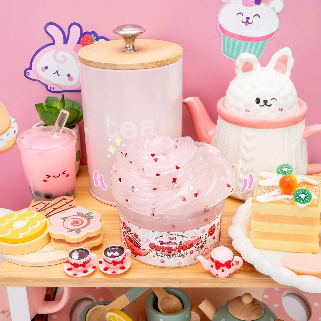 You're a Cute Tea Clear Slime by The Kawaii Company