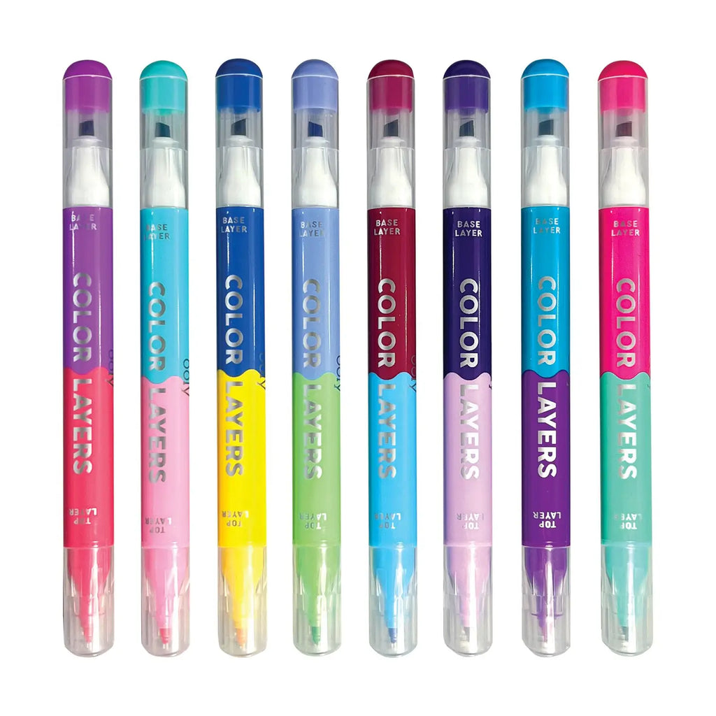 Color Layers Double Ended Layering Markers by Ooly