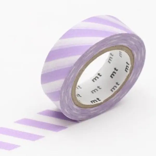 Stripe Lilac Washi Tape by MT Kamoi Kakoshi