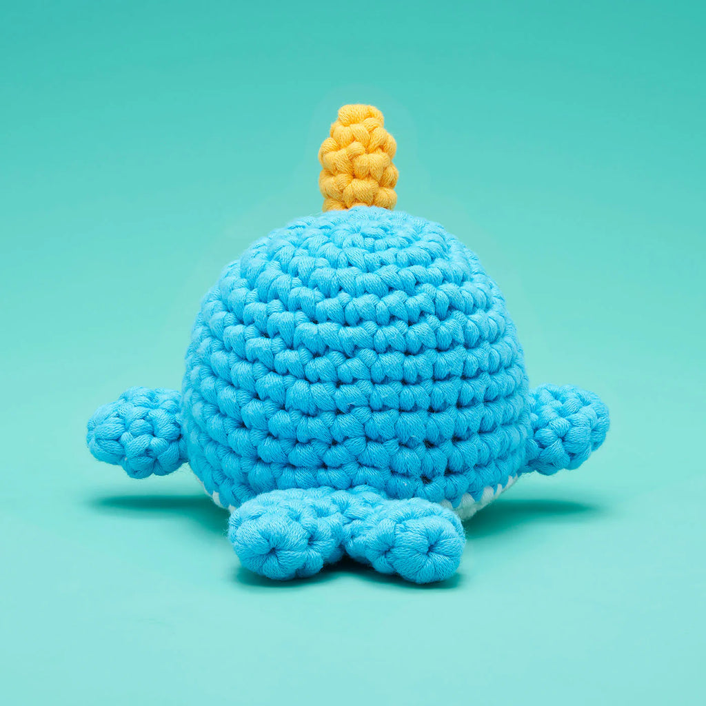 Bjorn The Narwhal Beginner Crochet Kit by The Woobles