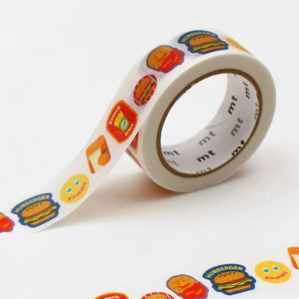 Fast Food Sticker Washi Tape by MT Kamoi Kakoshi