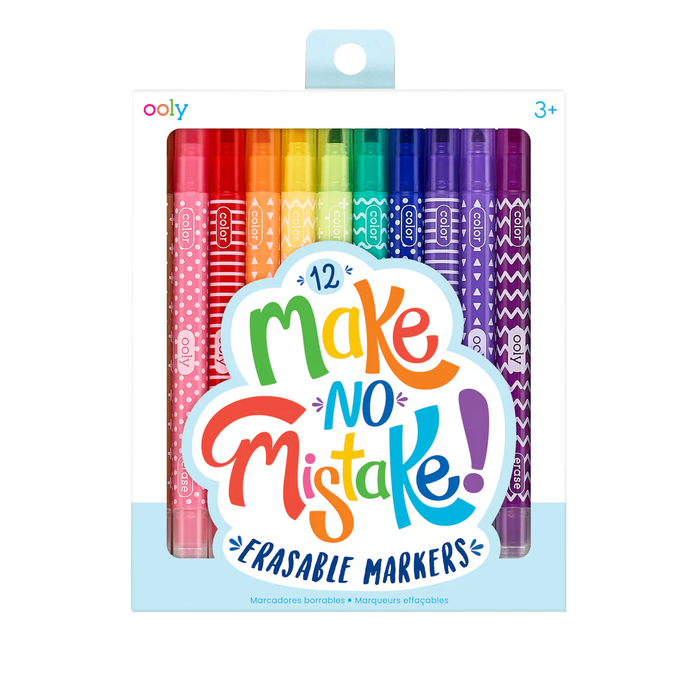 Make No Mistake Erasable Markers By Ooly