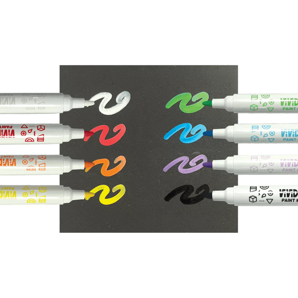 Classic Vivid Pop! Water Based Paint Markers by Ooly