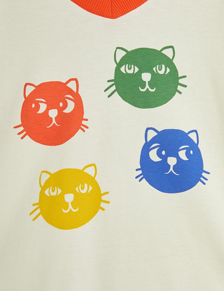 Cool Cats Tee Shirt by Mini Rodini