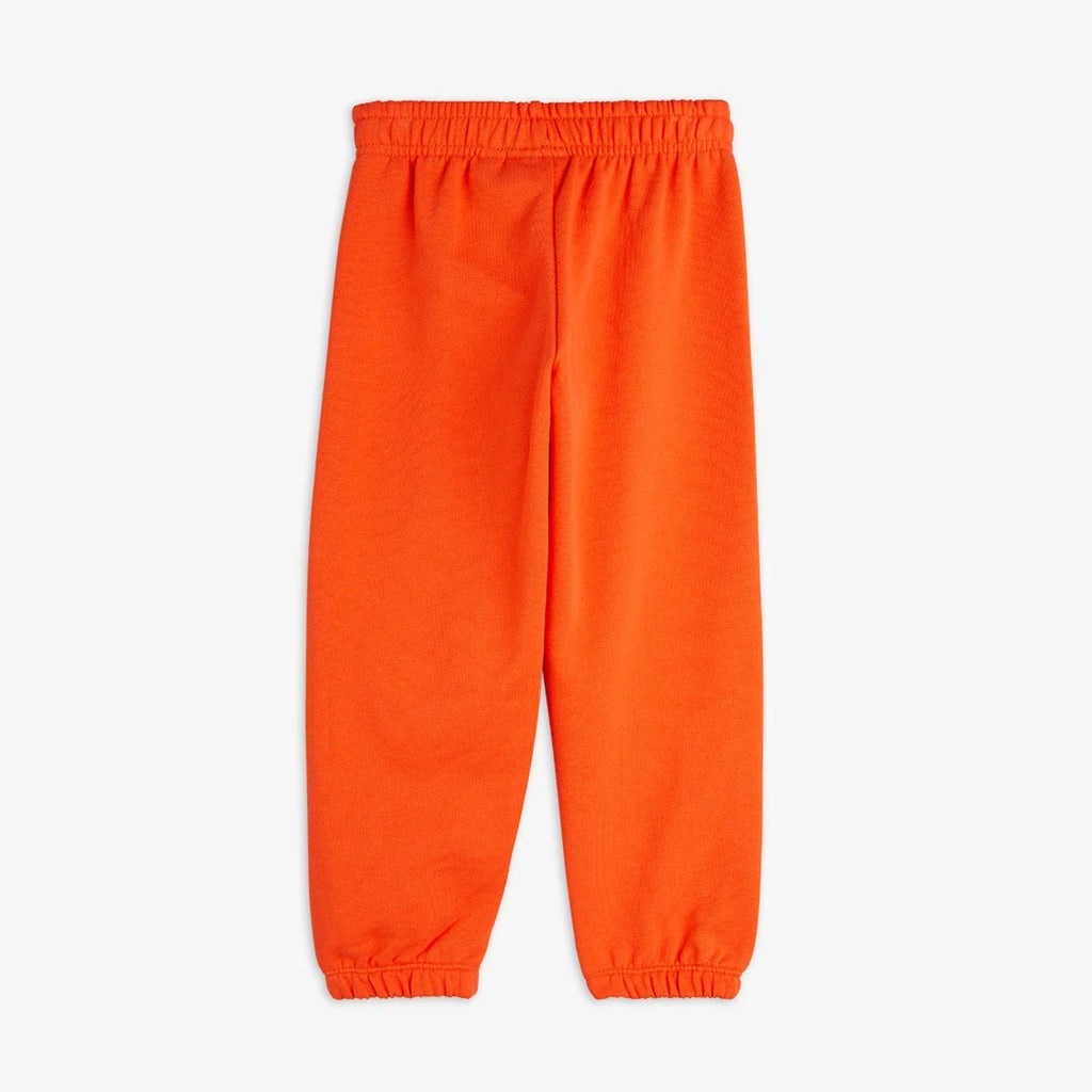 Piping Sweatpants-Red by Mini Rodini