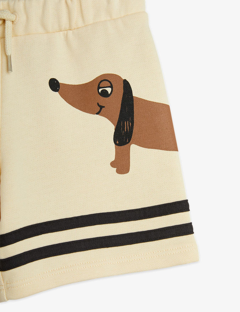 Dog Stripes Sweatshorts by Mini Rodini