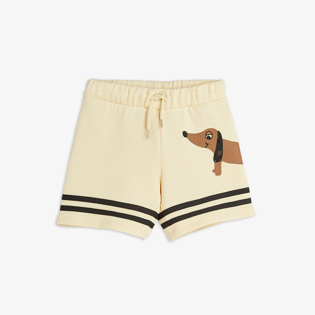 Dog Stripes Sweatshorts by Mini Rodini