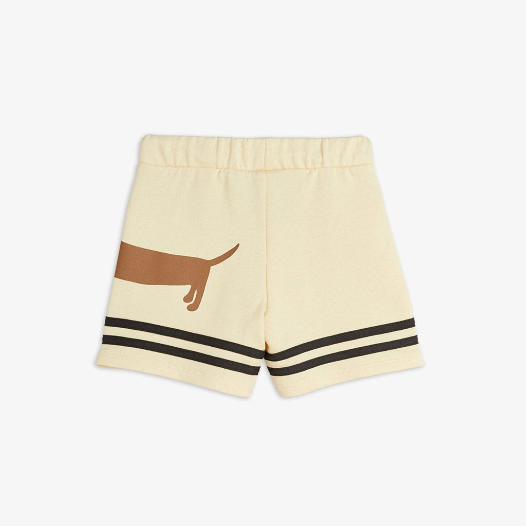 Dog Stripes Sweatshorts by Mini Rodini