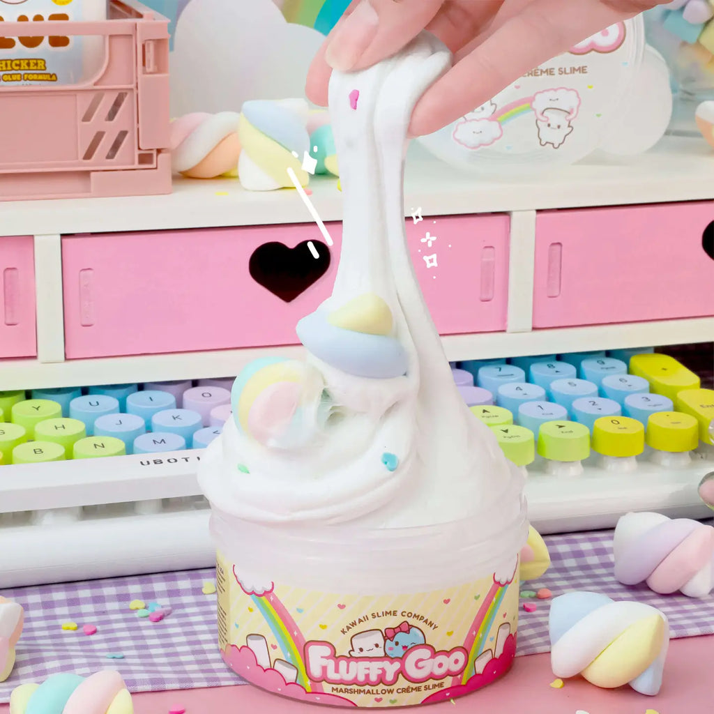 Fluffy Goo Classic Marshmallow Slime by Kawaii Slime Company