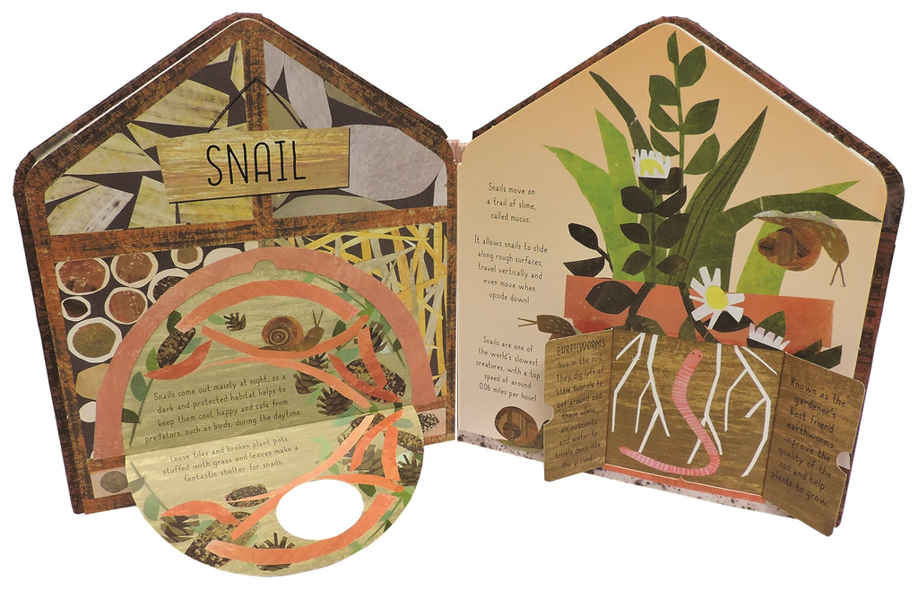 Bug Hotel Discovery Board Book by Clover Robin