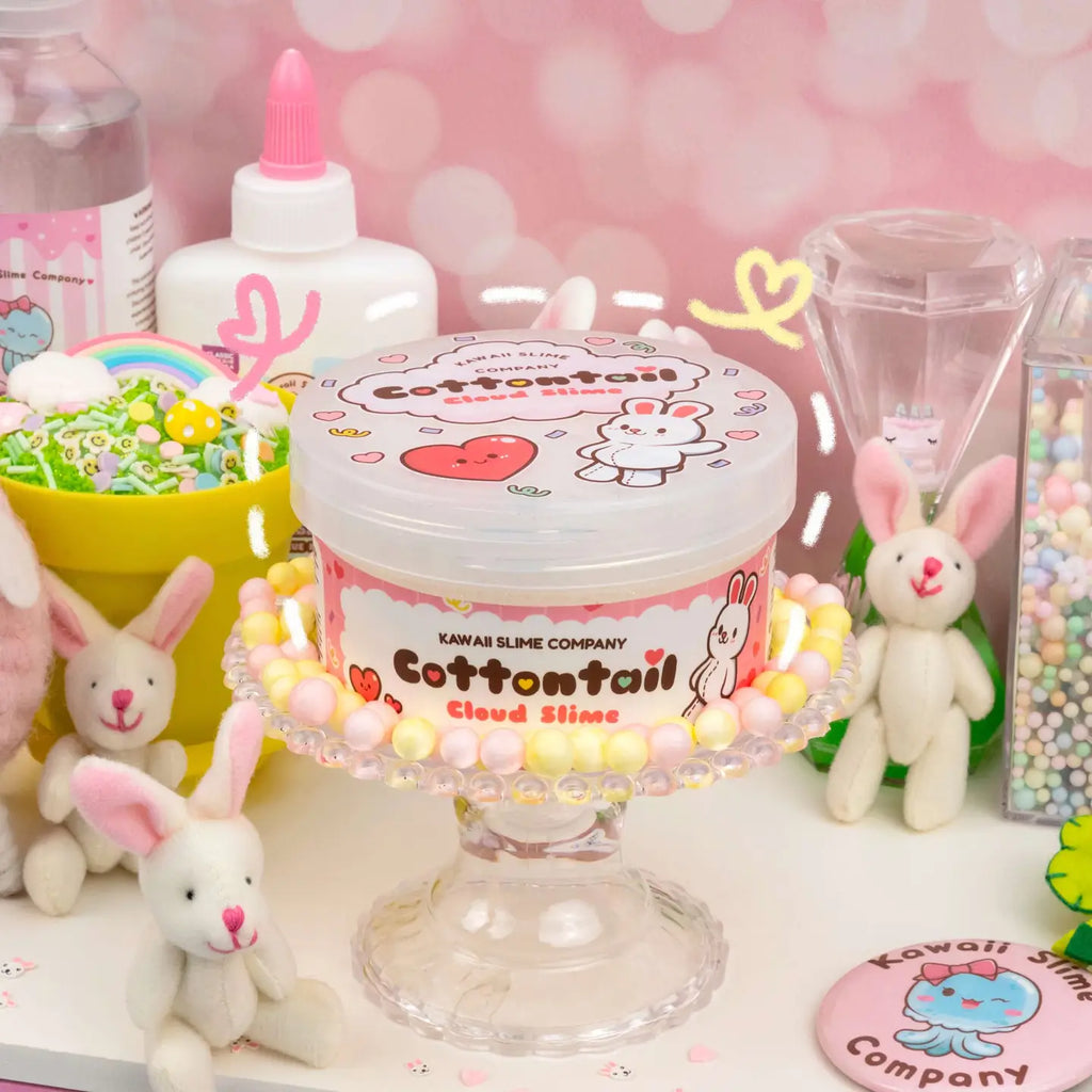 Cottontail Cloud Slime by Kawaii Slime Company