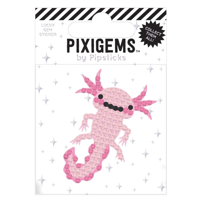 Alvin Axolotl Pixigem Sticker by Pipsticks