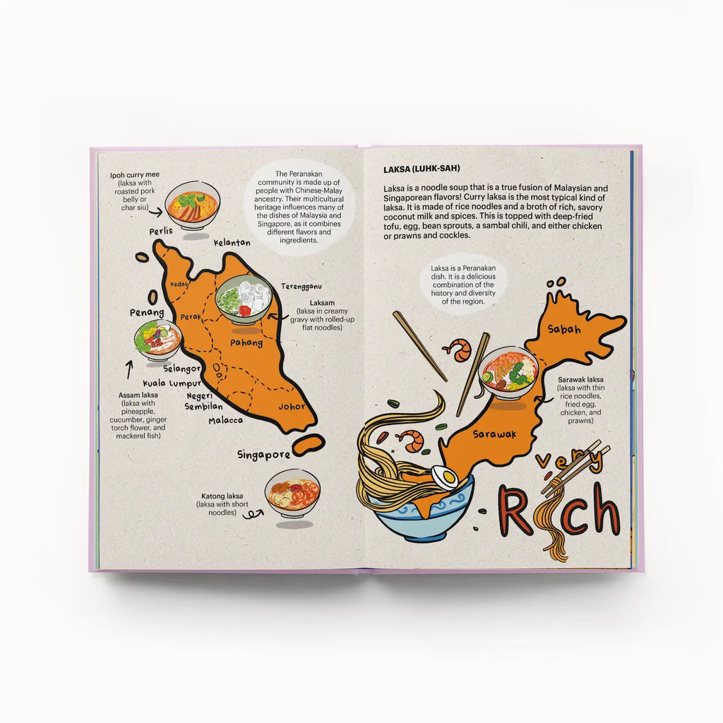 A Very Asian Guide to Malaysian and Singaporean Food by Shuli de la Fuente-Lau & Ann Jaafar