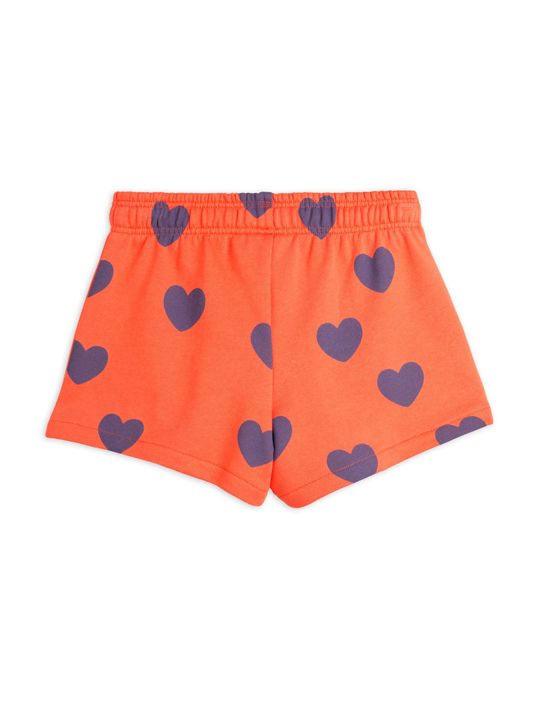 Hearts Sweatshorts by Mini Rodini