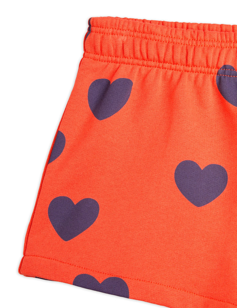 Hearts Sweatshorts by Mini Rodini