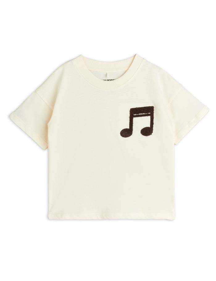 Note Chenille T-Shirt by Mini Rodini