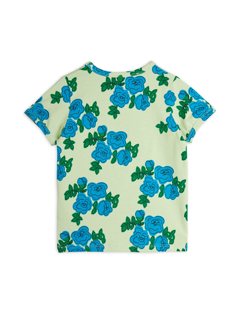 Blue Roses T-Shirt by Mini Rodini