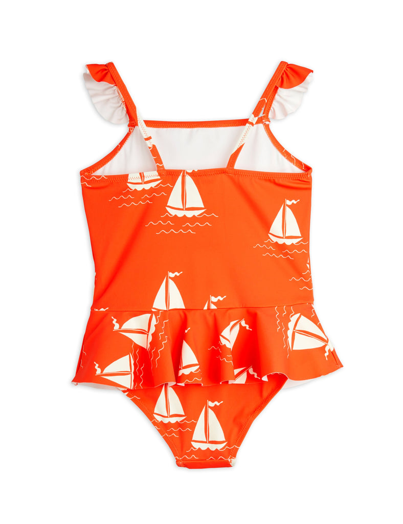 Sailing Boats Skirt Swimsuit by Mini Rodini