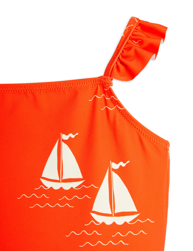 Sailing Boats Skirt Swimsuit by Mini Rodini