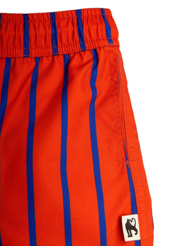 Vertical Stripe Swim Shorts by Mini Rodini