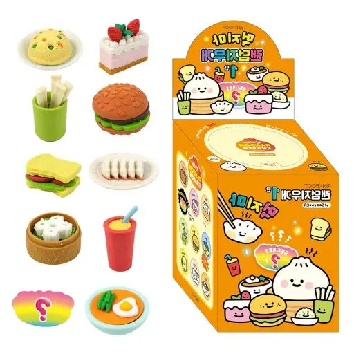 Yummy Snack Miniature Random Eraser Box by K-Wonderland