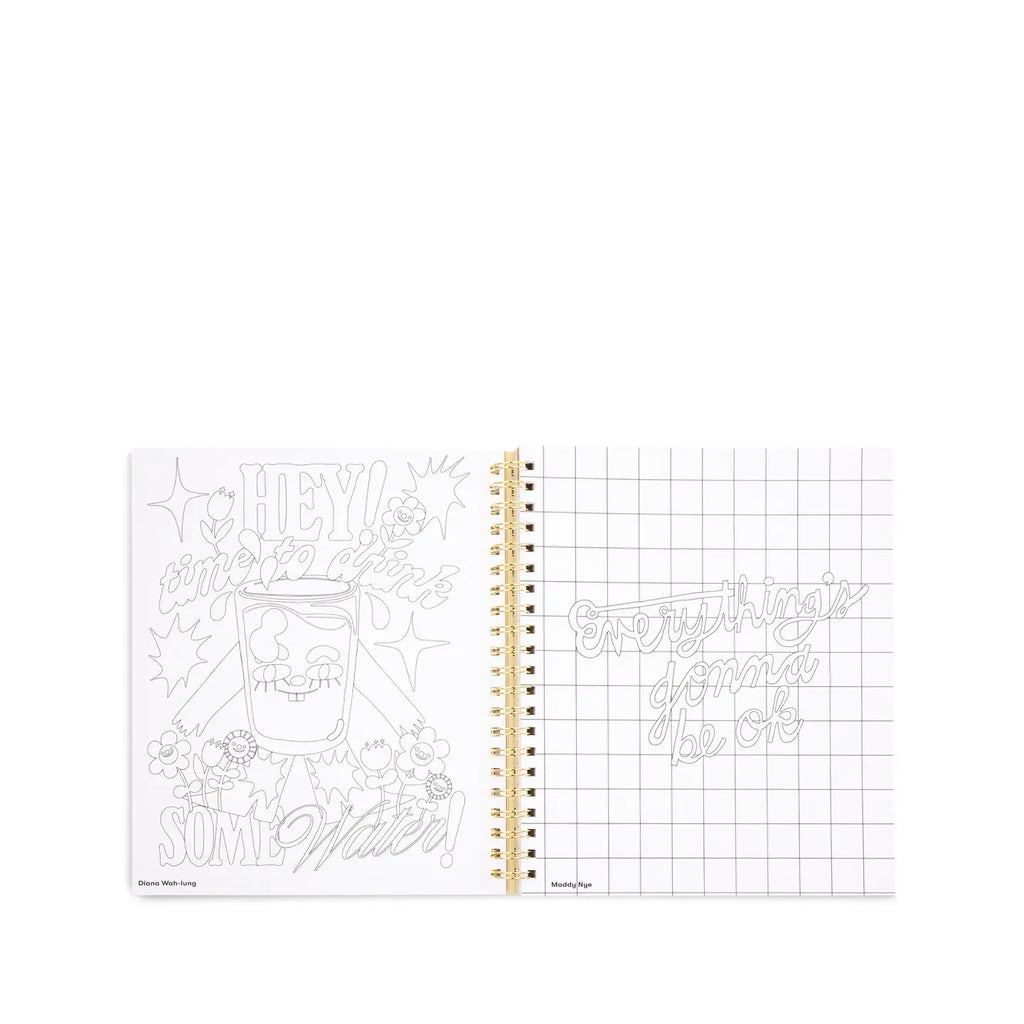 Art Odyssey Coloring Book by ban.dō