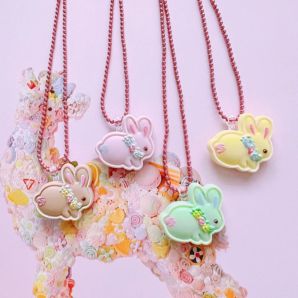 Gacha Bunny Cookie Necklace by Pop Cutie