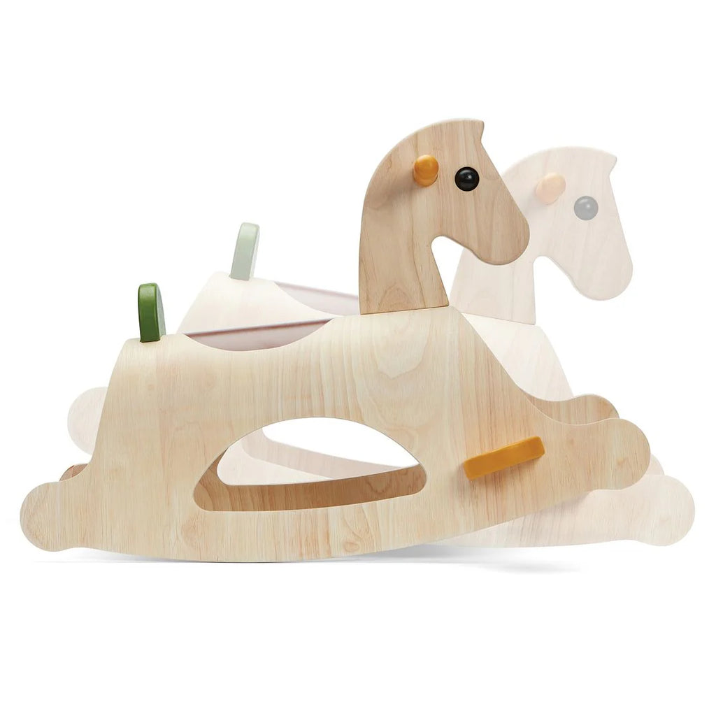 Modern Rustic Rocking Palomino by Plan Toys