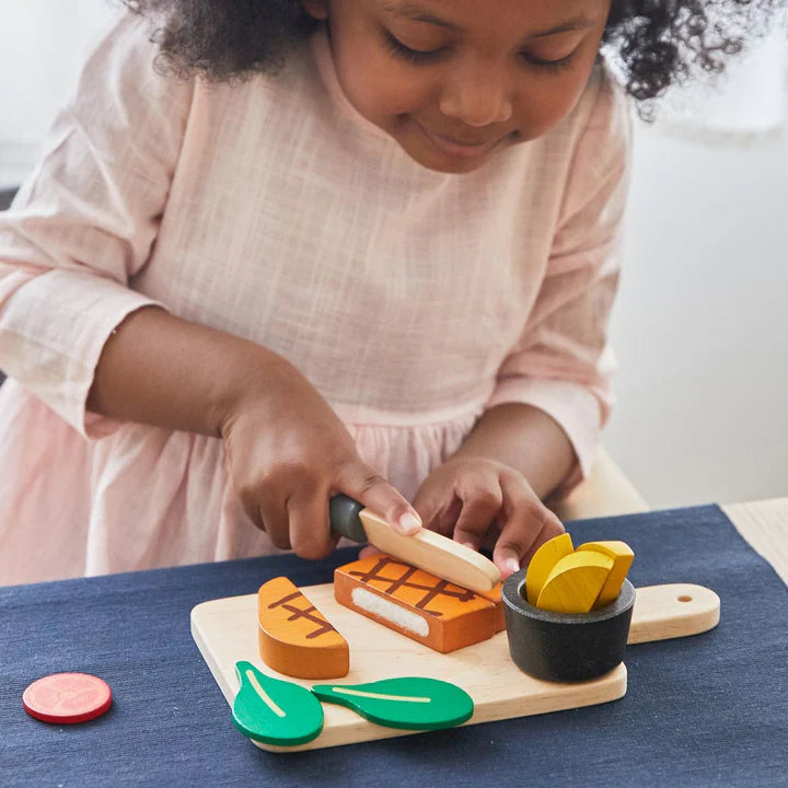 Steak Set by Plan Toys