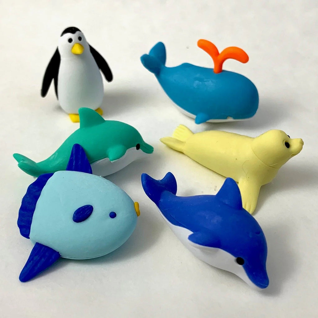 Marine Erasers by Iwako