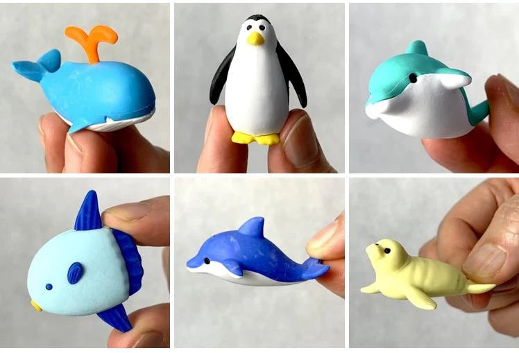 Marine Erasers by Iwako