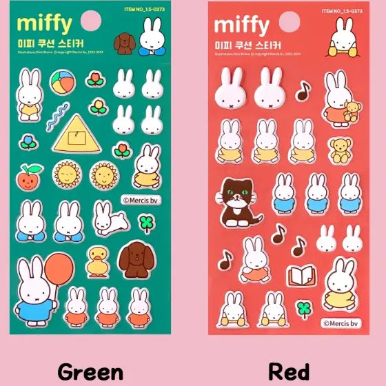 Miffy Soft Cushion Sticker Pack by K-Wonderland