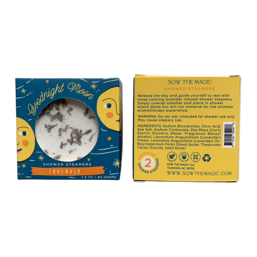 Goodnight Moon Lavender Shower Steamer Set by Sow the Magic