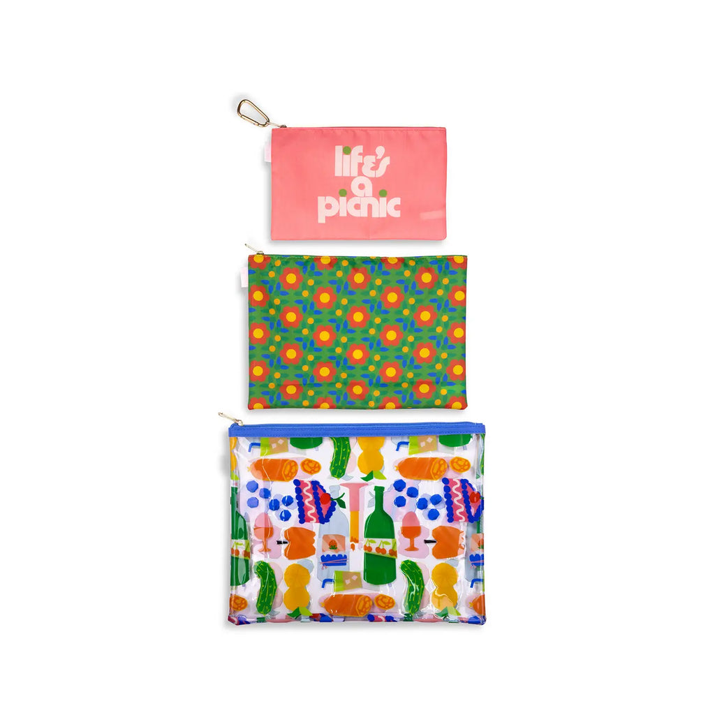 Beach Carryall Trio - Life's A Picnic by ban.dō