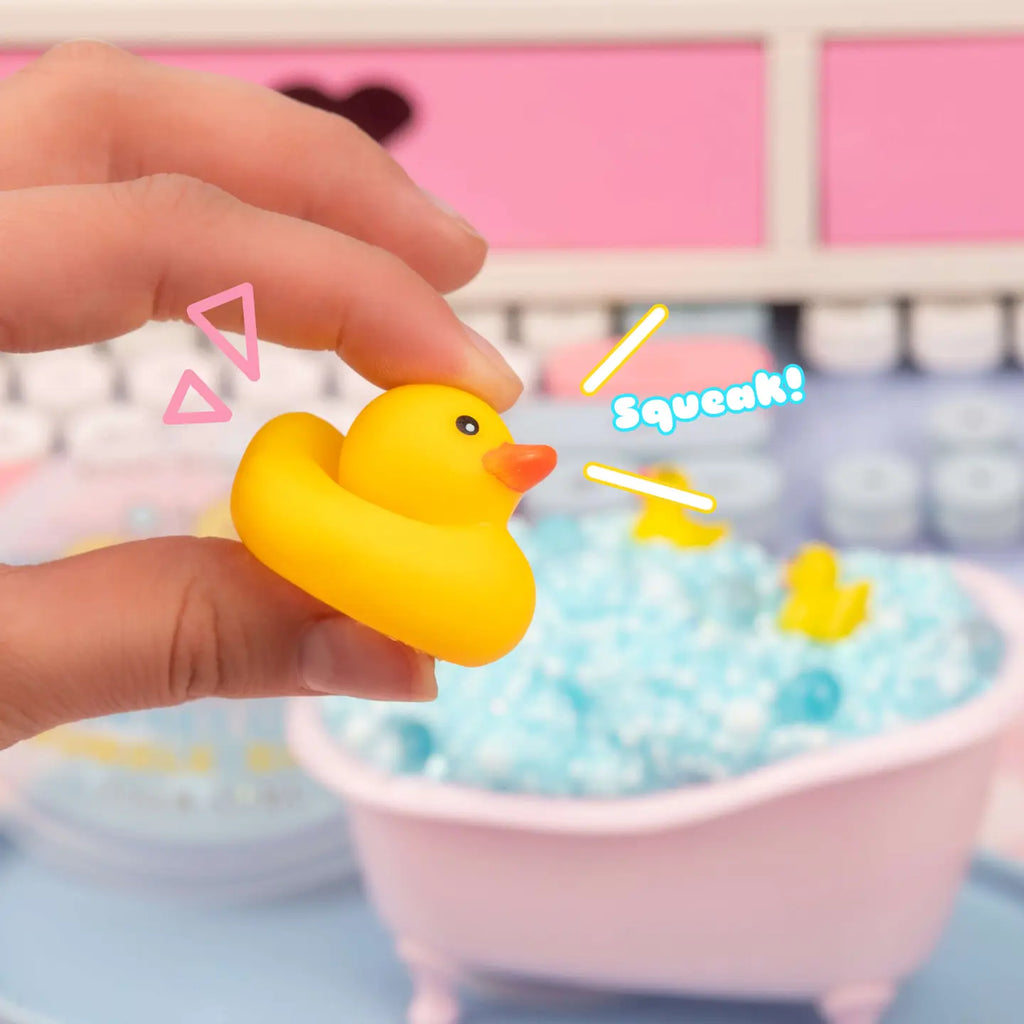 Squeaky Clean Bubble Bath Floam Slime by Kawaii Slime Company