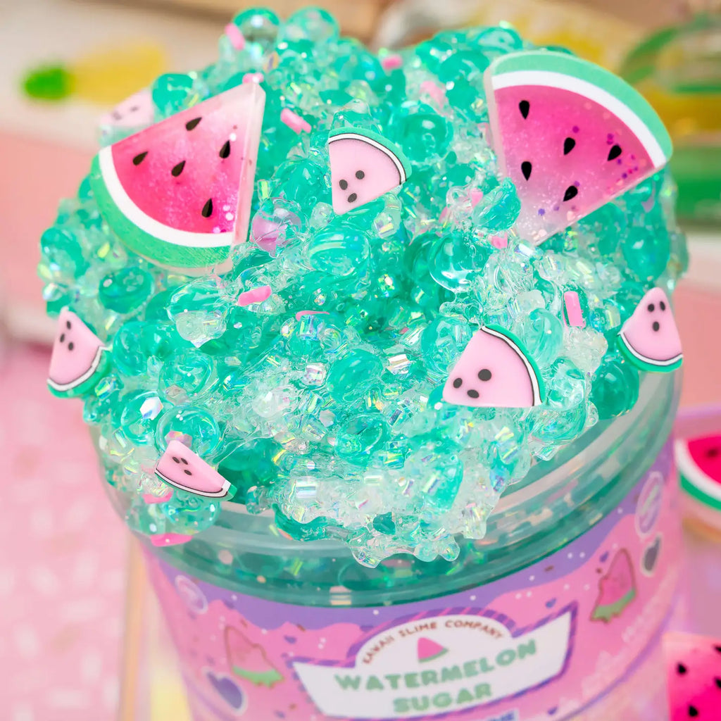 Watermelon Sugar Fishbowl Bingsu Slime by The Kawaii Company