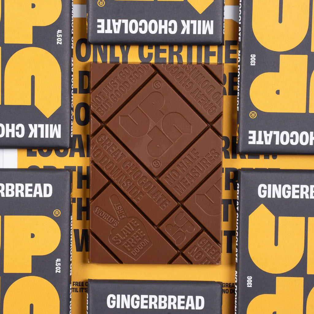 Gingerbread Milk Chocolate by UP-UP Chocolate