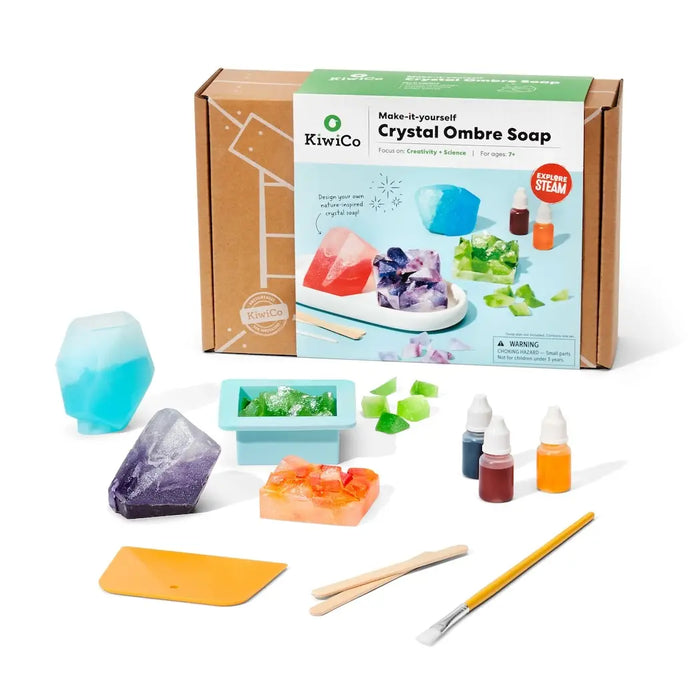 Crystal Geode Soapmaking Kit by KiwiCo