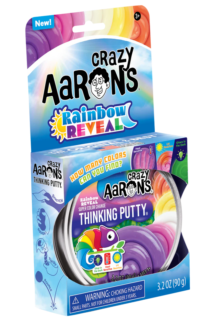 Rainbow Reveal Thinking Putty by Crazy Aarons