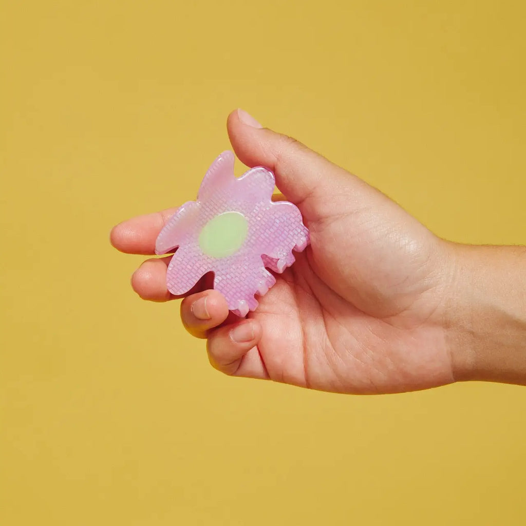 Flower Hair Claw in Shimmer by Chunks