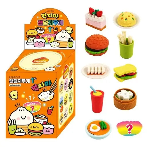 Yummy Snack Miniature Random Eraser Box by K-Wonderland