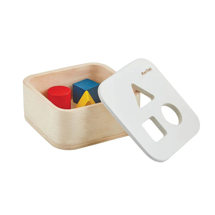 Shape & Sort It Out Bin by Plan Toys