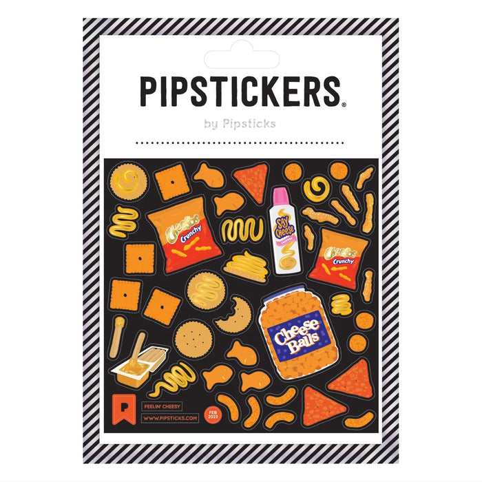 Feelin' Cheesy Sticker Sheet by Pipsticks