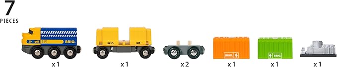 Three Wagon Cargo Train by BRIO