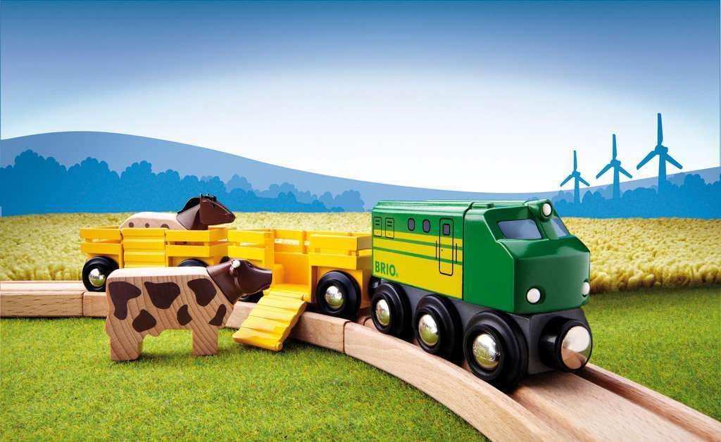 Farm Train Set by BRIO