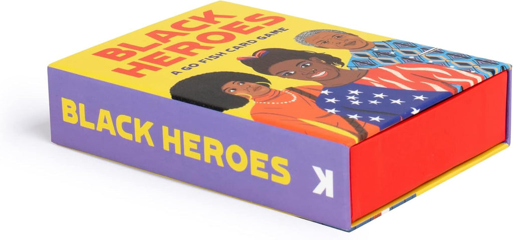 Black Heroes Go Fish Game by Laurence King